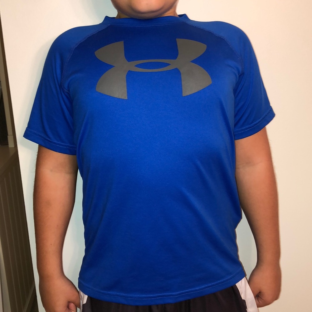 Boys Under Armour athletic shirt
